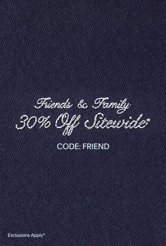 Friends & Family Sale