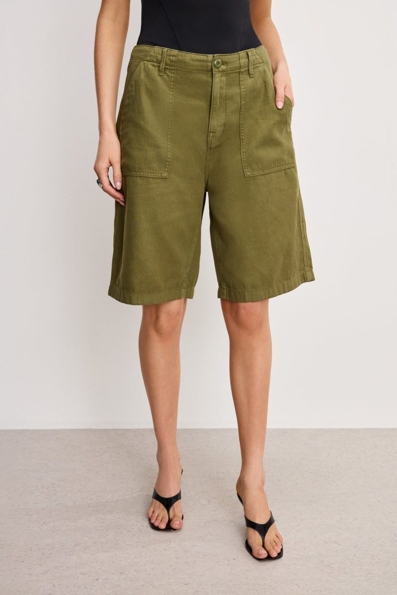 LITE LINEN BERMUDA SHORT