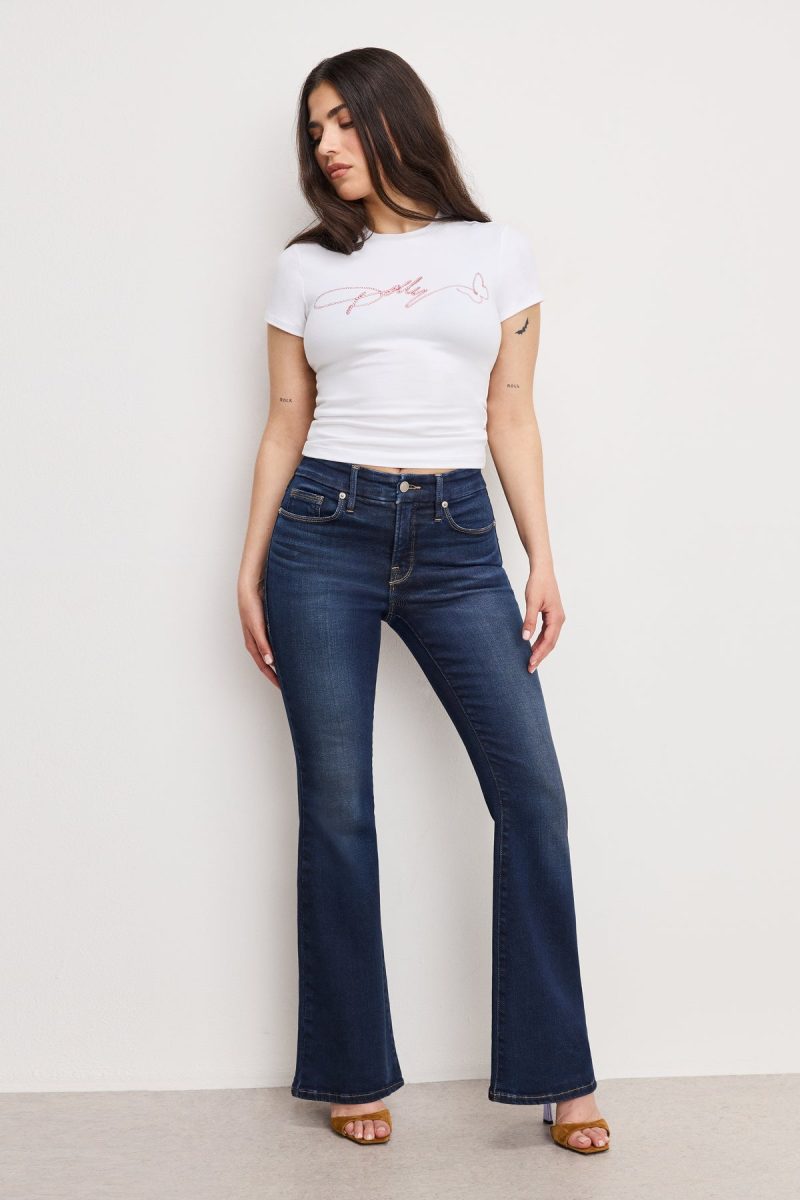 DOLLY JOLEANS PETITE FLARE JEANS