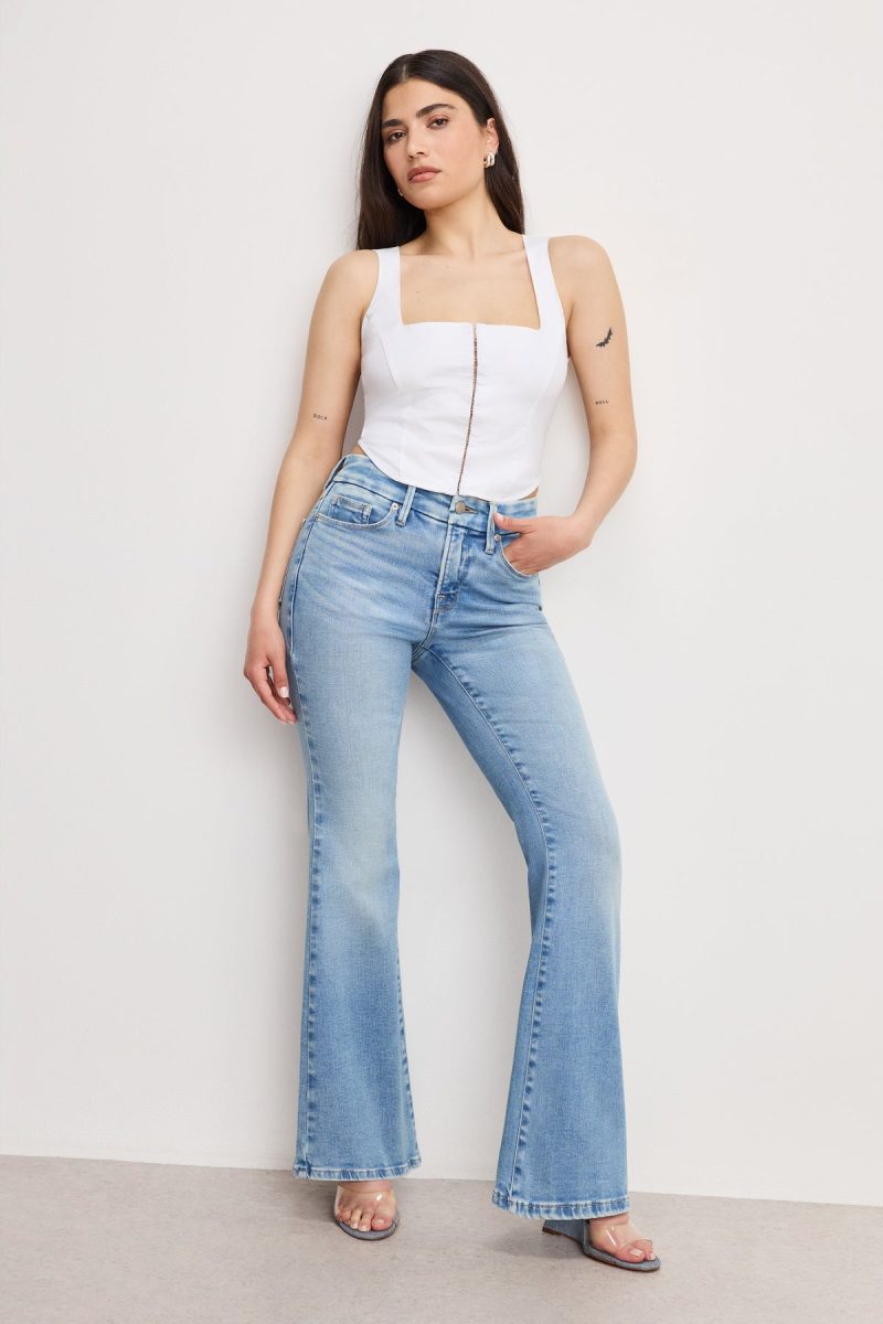 DOLLY JOLEANS PETITE FLARE JEANS