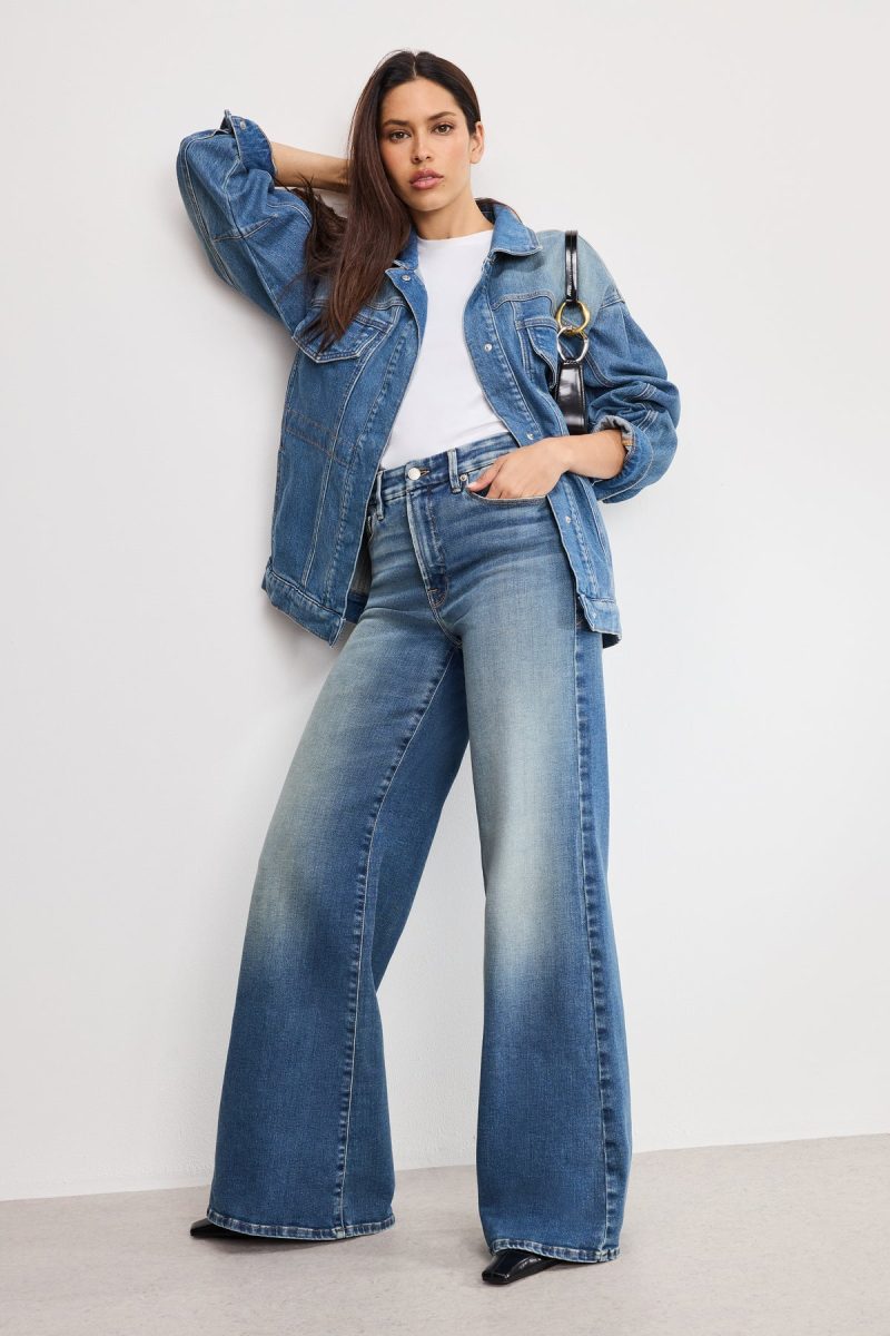 SOFT TECH GOOD WAIST PALAZZO JEANS