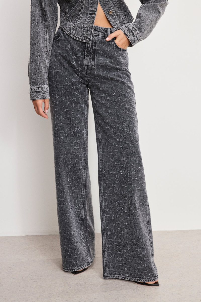 DOLLY JOLEANS CRYSTAL RELAXED JEANS