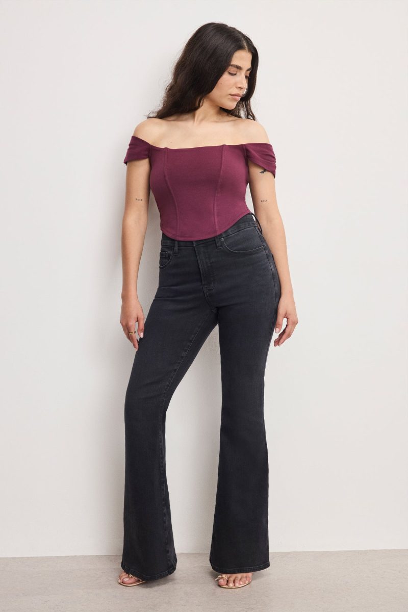 DOLLY JOLEANS PETITE FLARE JEANS