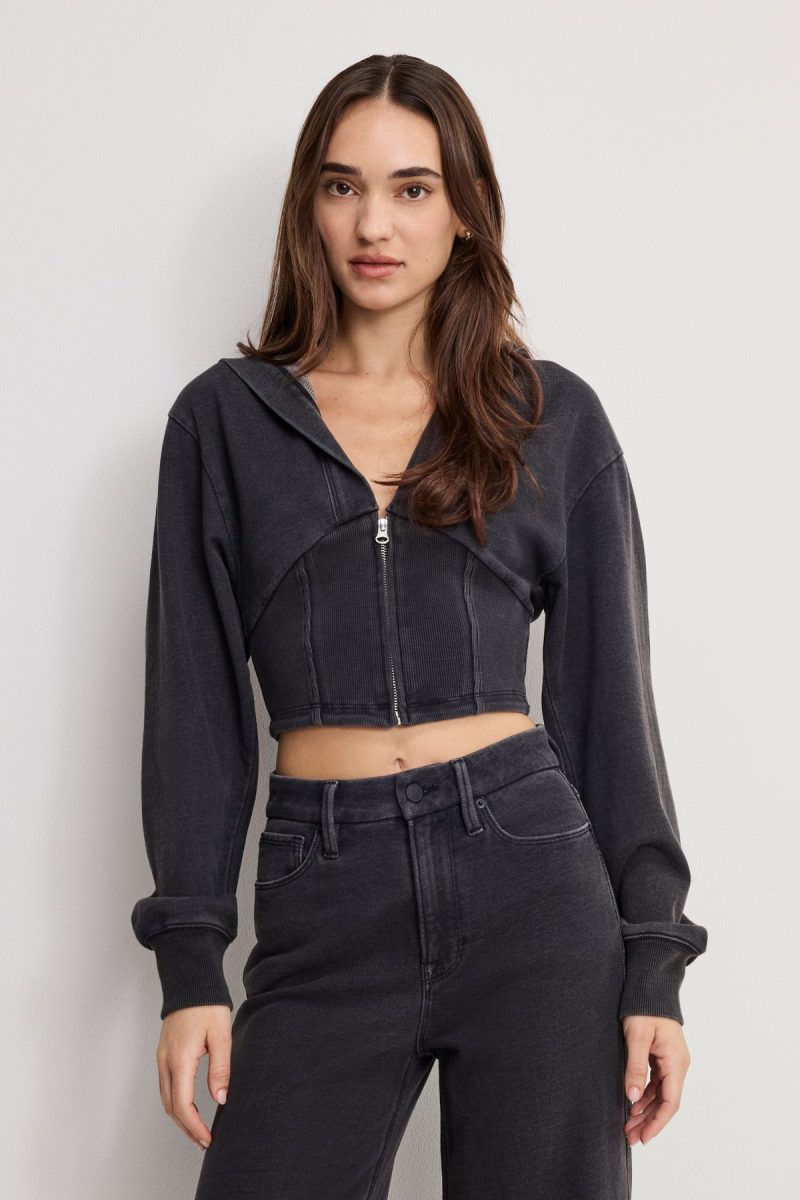 JEANIUS ZIP UP HOODIE