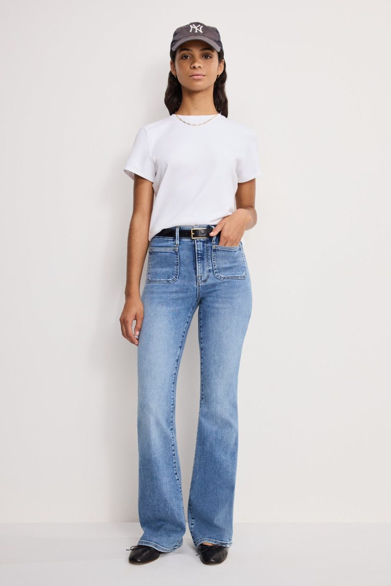 GOOD LEGS FLARE JEANS