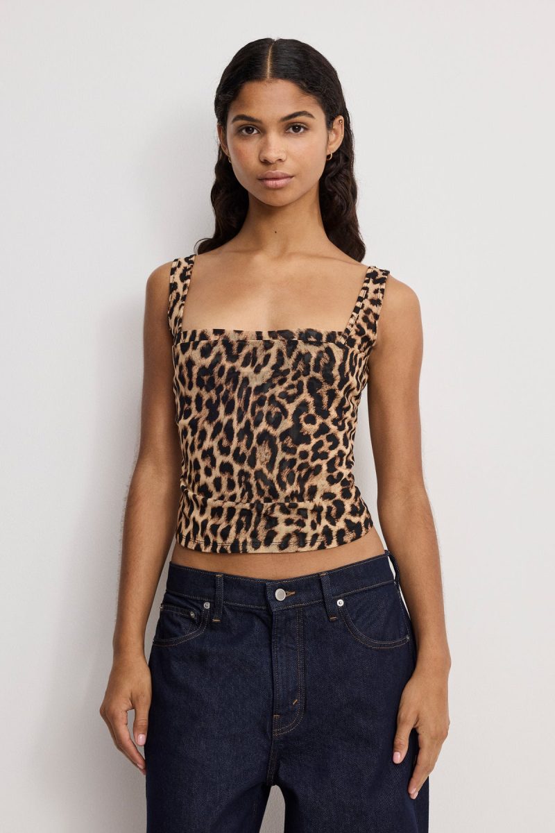 MESH BUSTIER