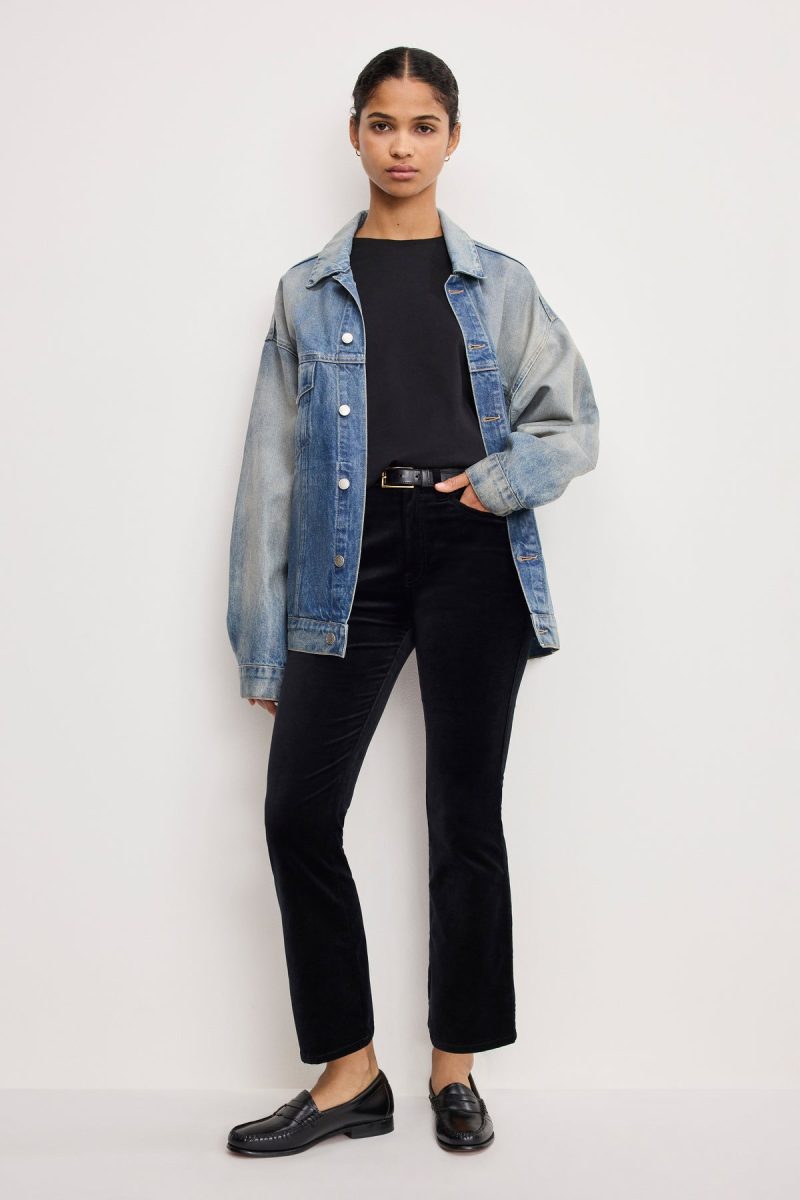 VELVET GOOD HIGH RISE KICK FLARE PANTS