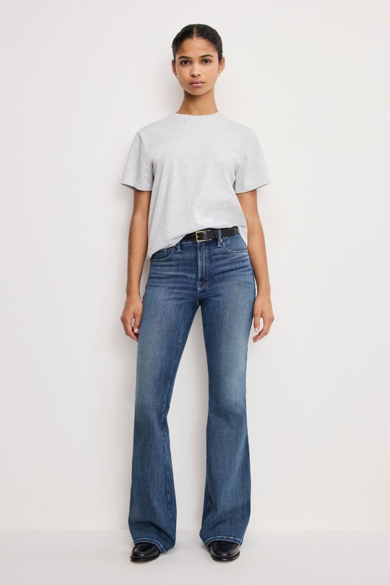 SOFT TECH GOOD LEGS FLARE JEANS