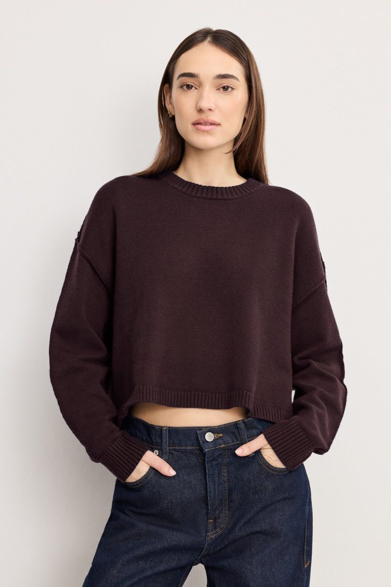 COZY KNIT CREW NECK