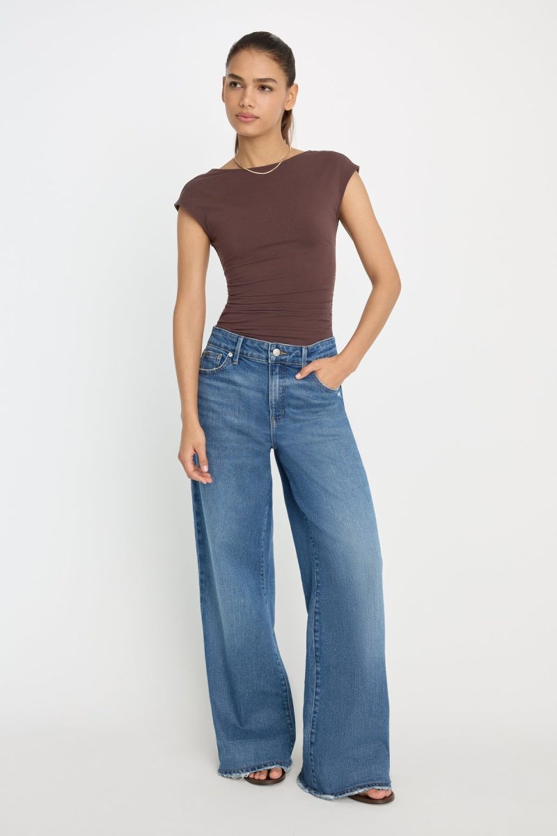 SUPER STRETCH OPEN BACK BODY SUIT