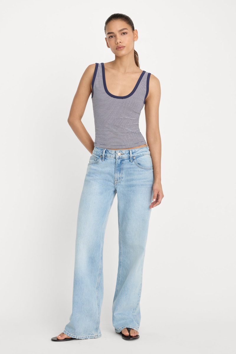 VINTAGE LOW LOOSE JEANS