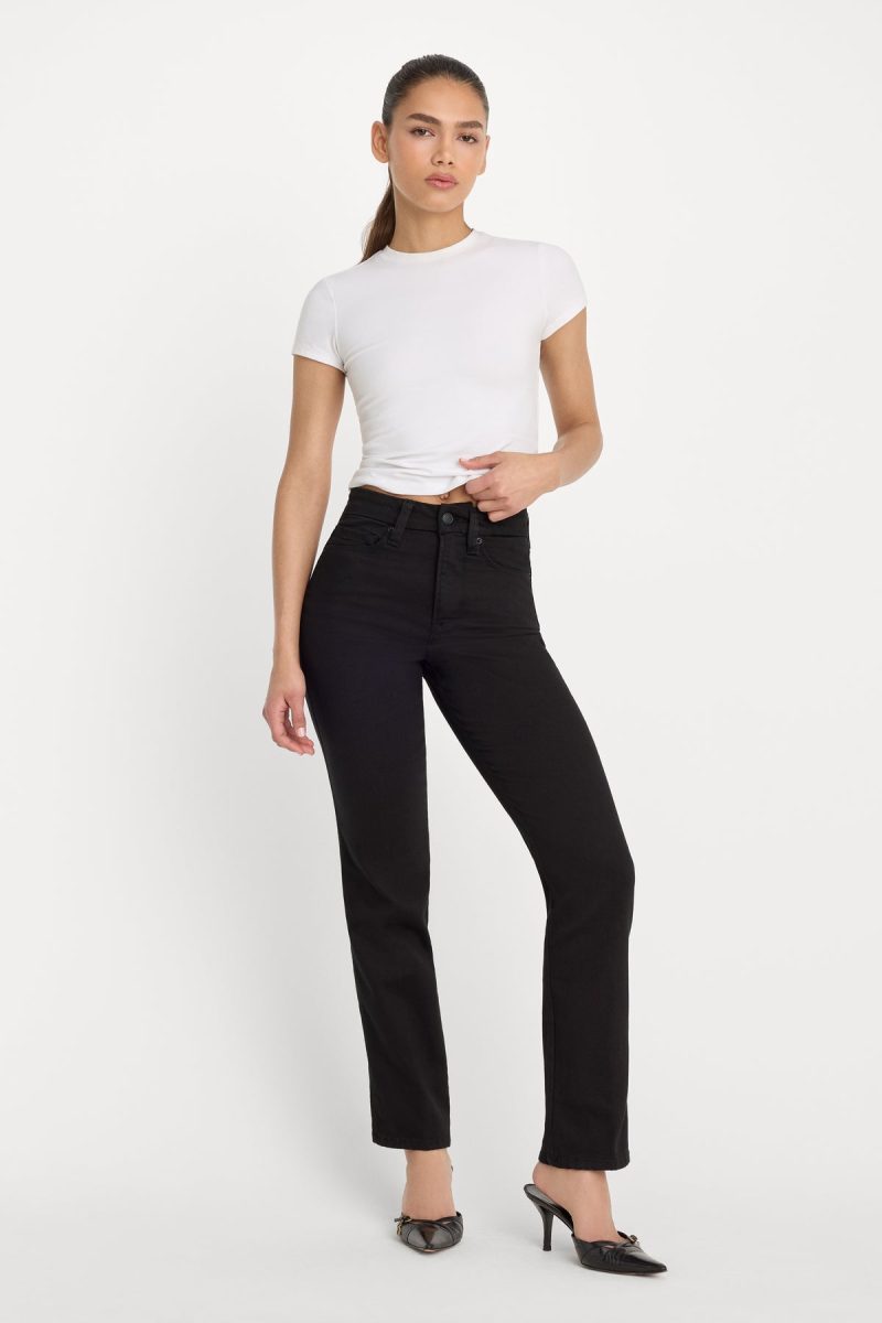 NEVER FADE GOOD CURVE STRAIGHT JEANS
