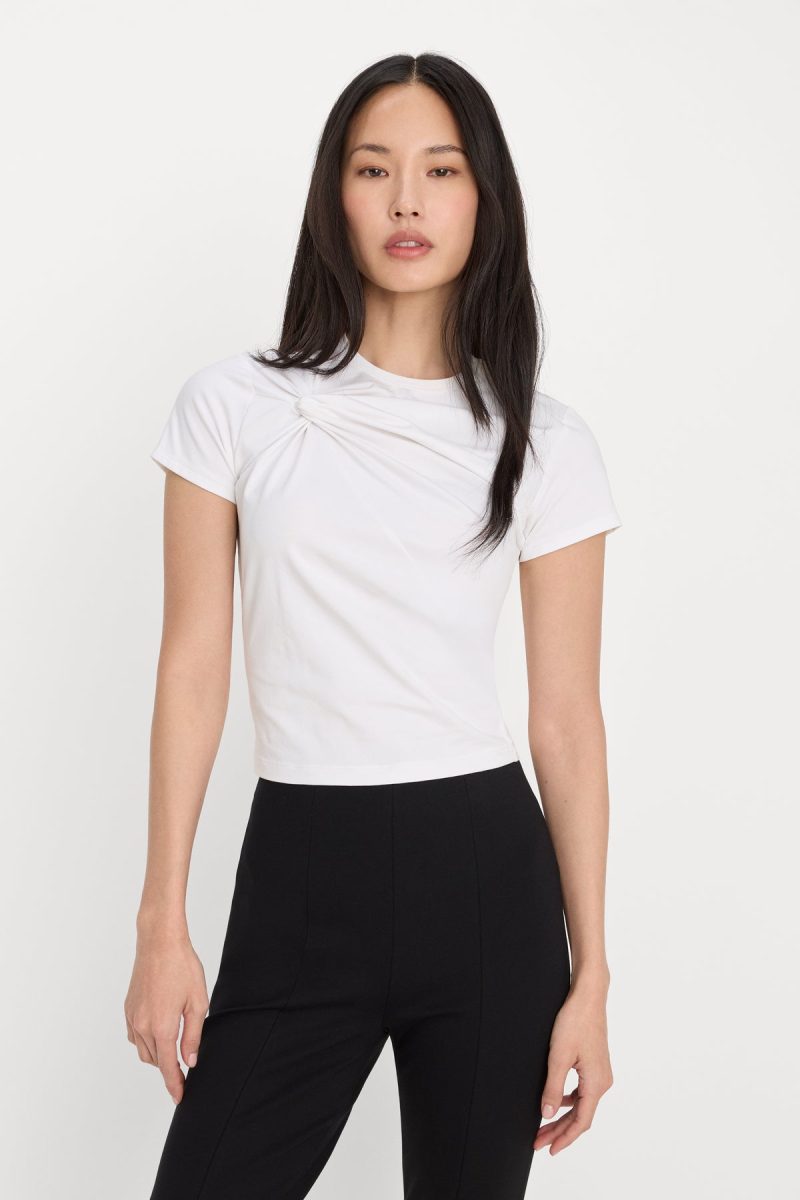 SUPER STRETCH TWIST TEE