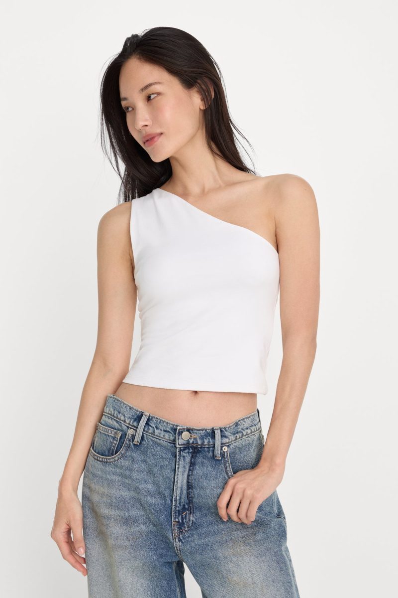SUPER STRETCH ONE SHOULDER TANK
