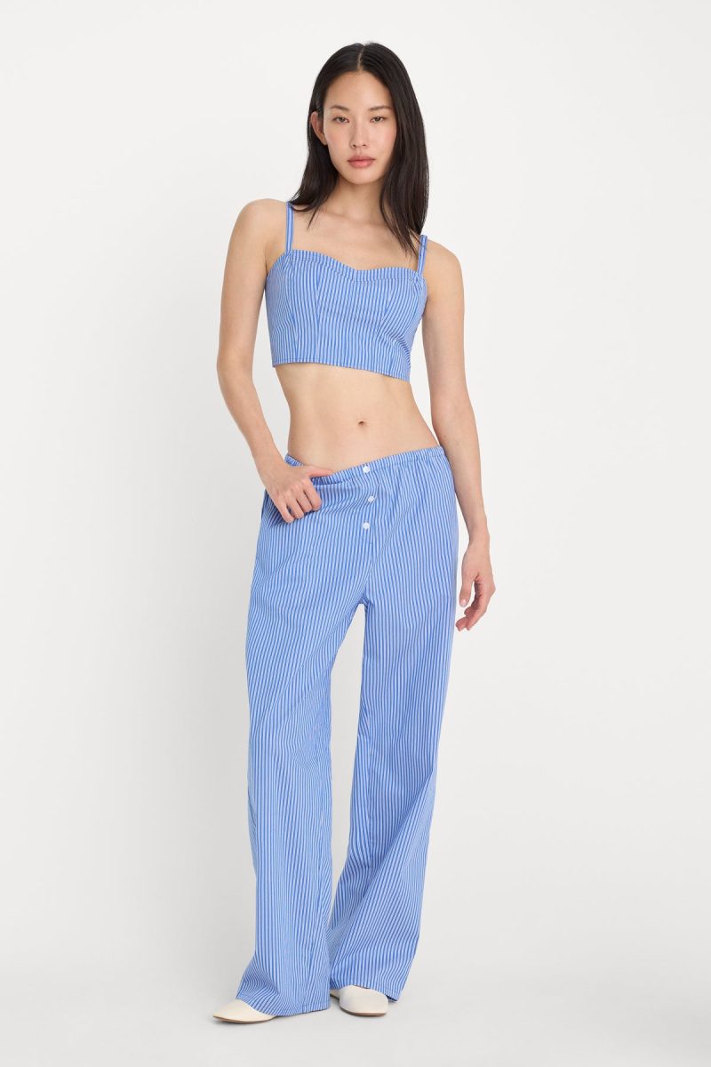 POPLIN PULL ON PANTS