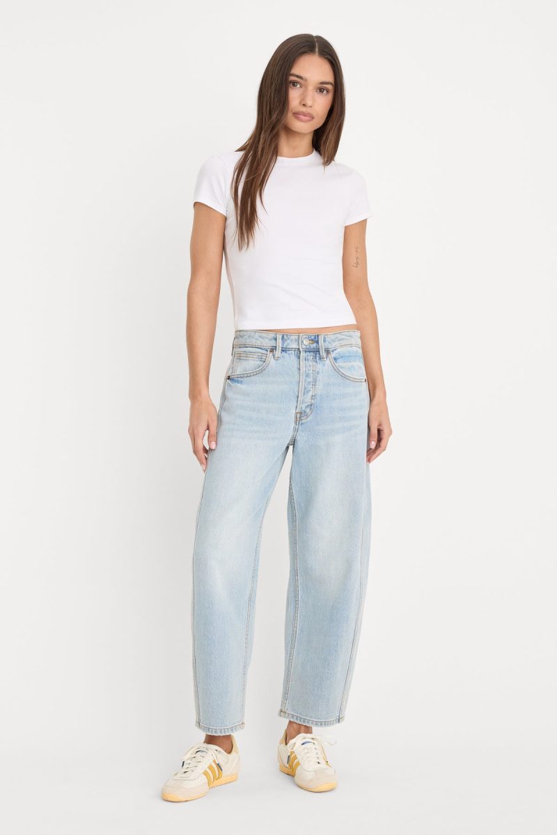 VINTAGE BARREL ANKLE JEANS