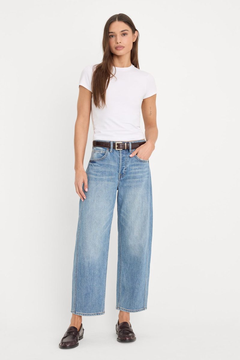 VINTAGE BARREL ANKLE JEANS