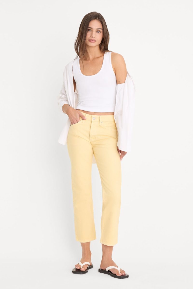 VINTAGE STRAIGHT ANKLE JEANS