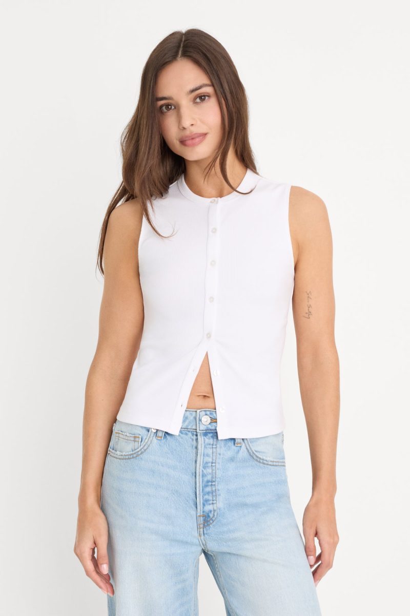 THE RIB SPLAY TOP