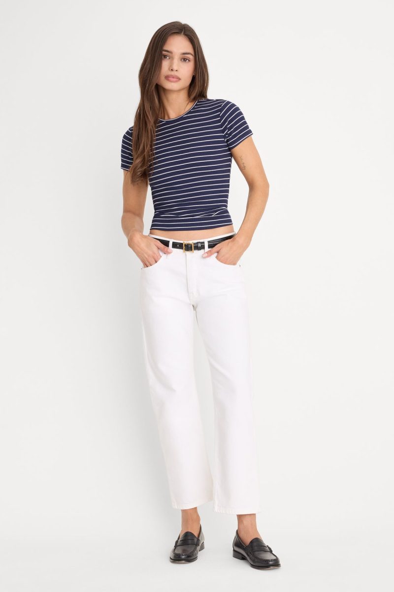 VINTAGE STRAIGHT ANKLE JEANS