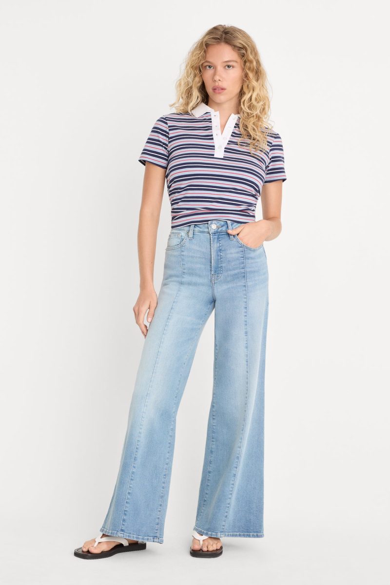 GOOD WAIST PALAZZO ANKLE JEANS