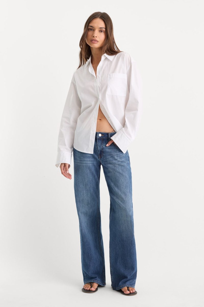 VINTAGE LOW LOOSE JEANS