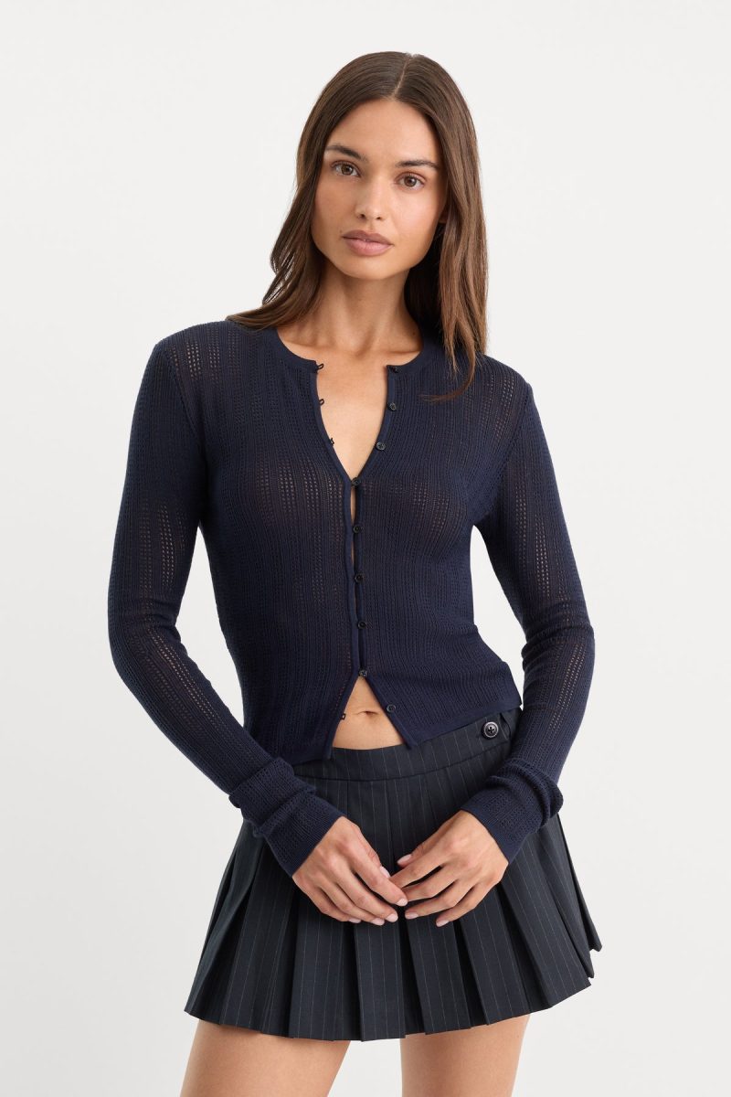 THE OPEN KNIT CARDIGAN