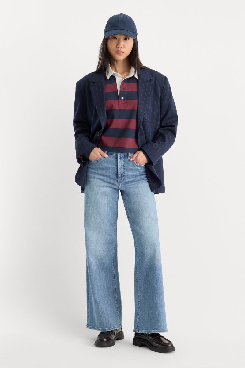 GOOD WAIST PALAZZO ANKLE JEANS