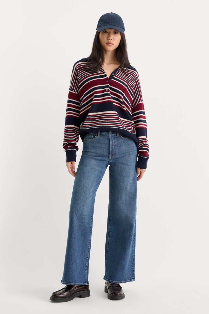 GOOD WAIST PALAZZO ANKLE JEANS