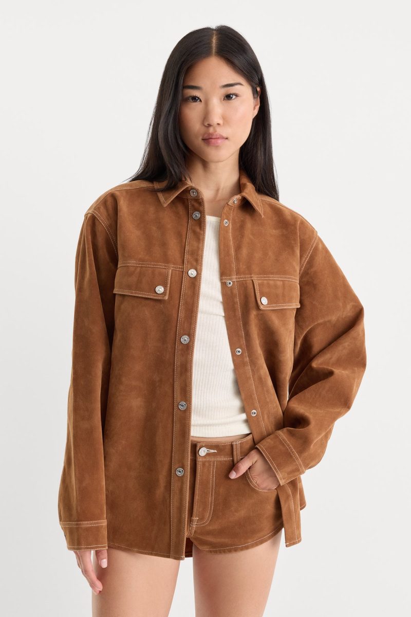 THE BETTER THAN SUEDE OVERSHIRT