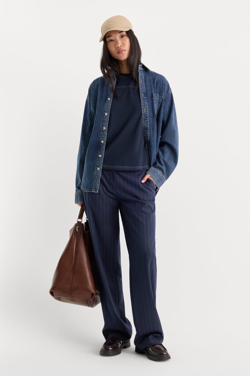 THE LOW RISE STRAIGHT LEG TROUSER