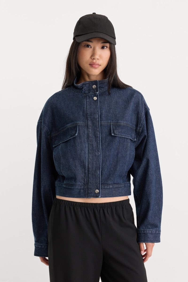 THE DENIM BOMBER JACKET
