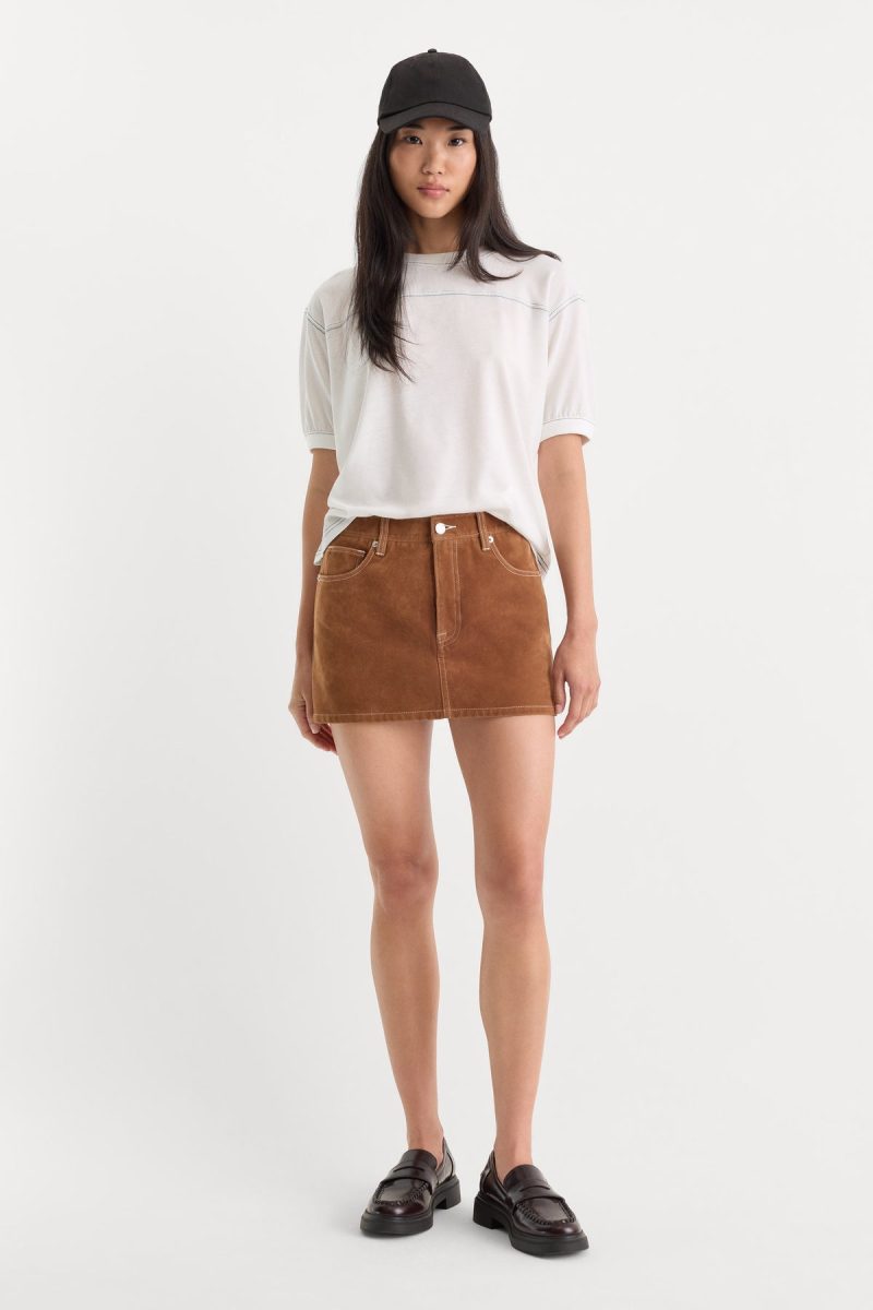 THE BETTER THAN SUEDE MINI SKIRT