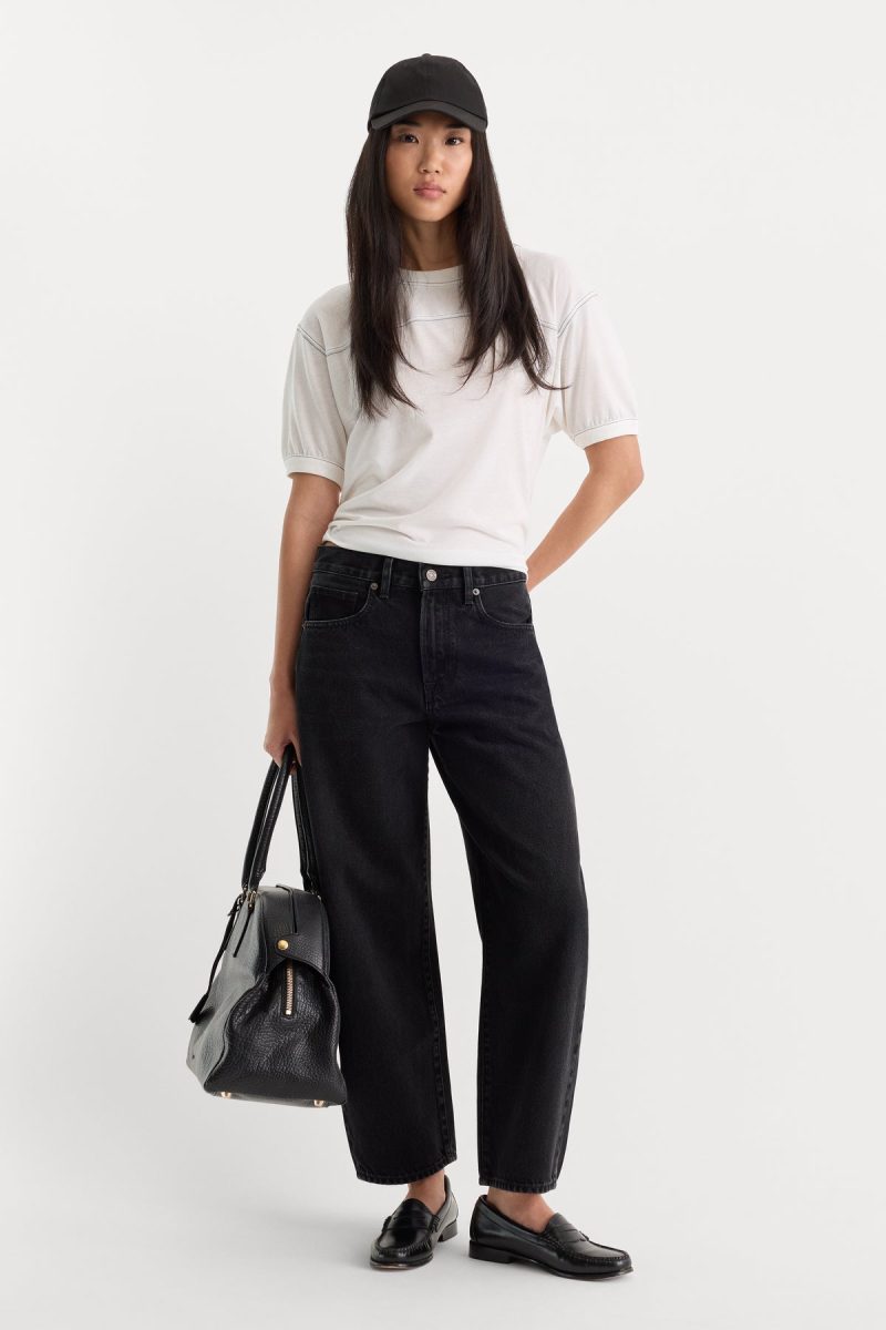 VINTAGE BARREL ANKLE JEANS