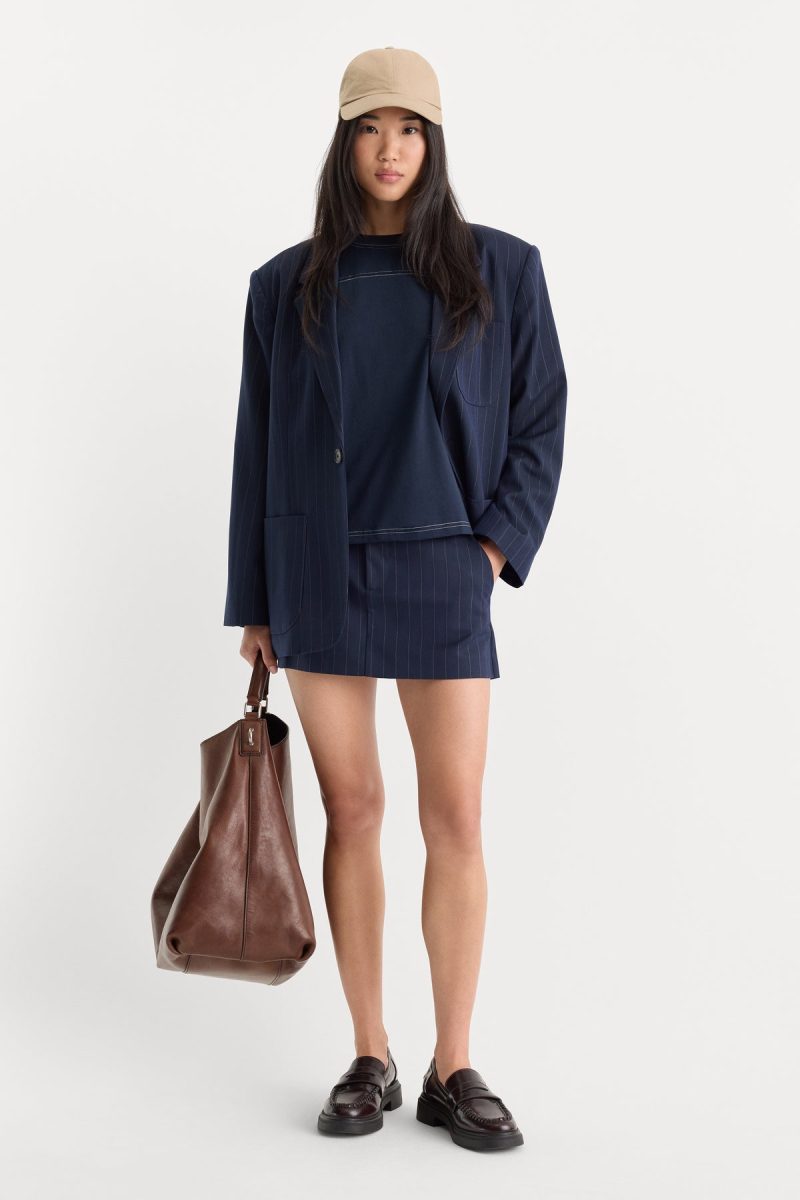 THE TROUSER MINI SKIRT