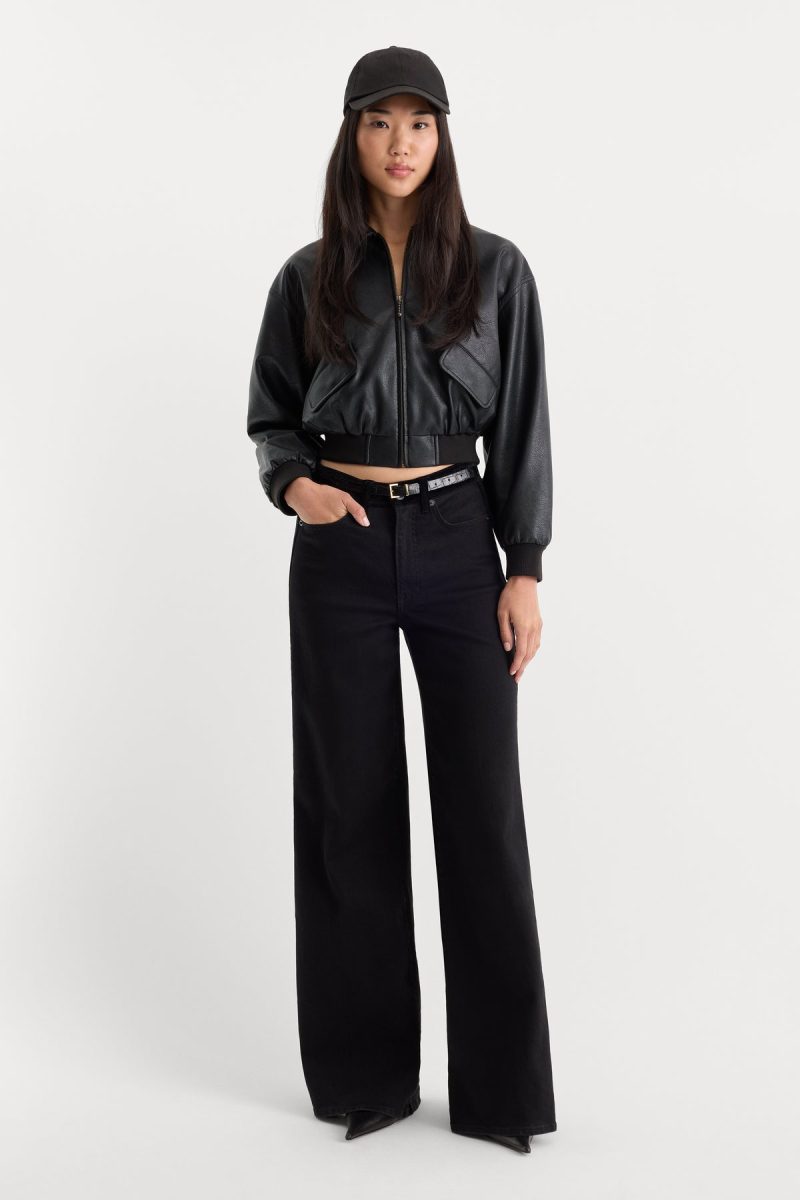 GOOD WAIST PALAZZO JEANS