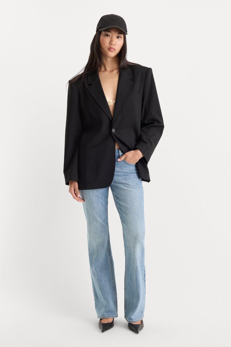 VINTAGE LOW RISE BOOTCUT JEANS