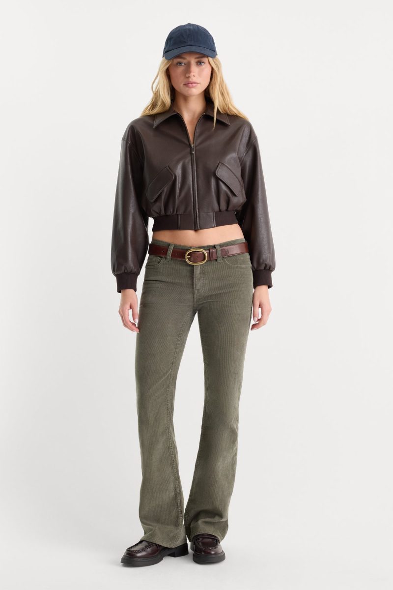 VINTAGE LOW RISE BOOTCUT CORDUROY PANT