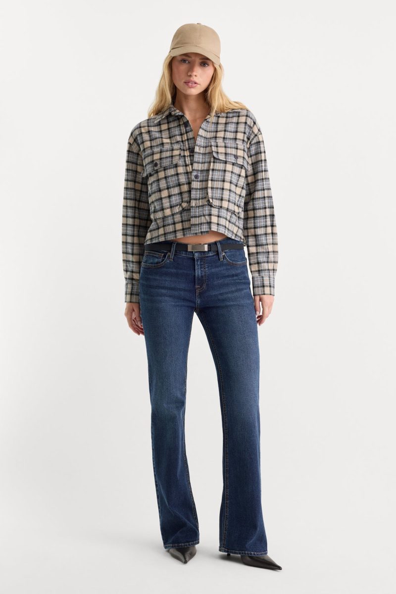 GOOD LOW RISE BOOTCUT JEANS