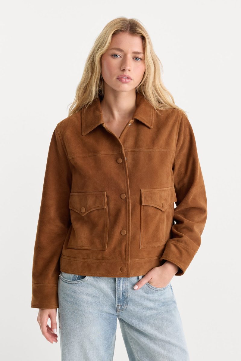 THE SUEDE BOXY JACKET