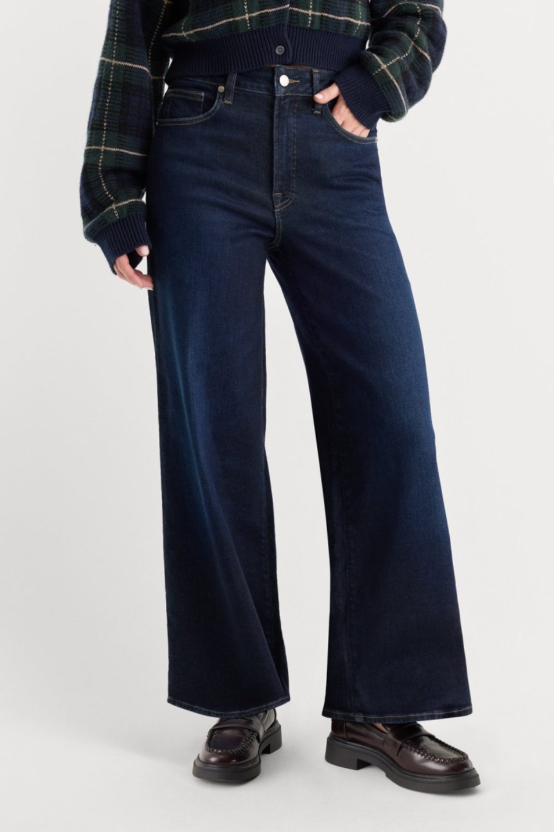 GOOD WAIST PALAZZO ANKLE JEANS