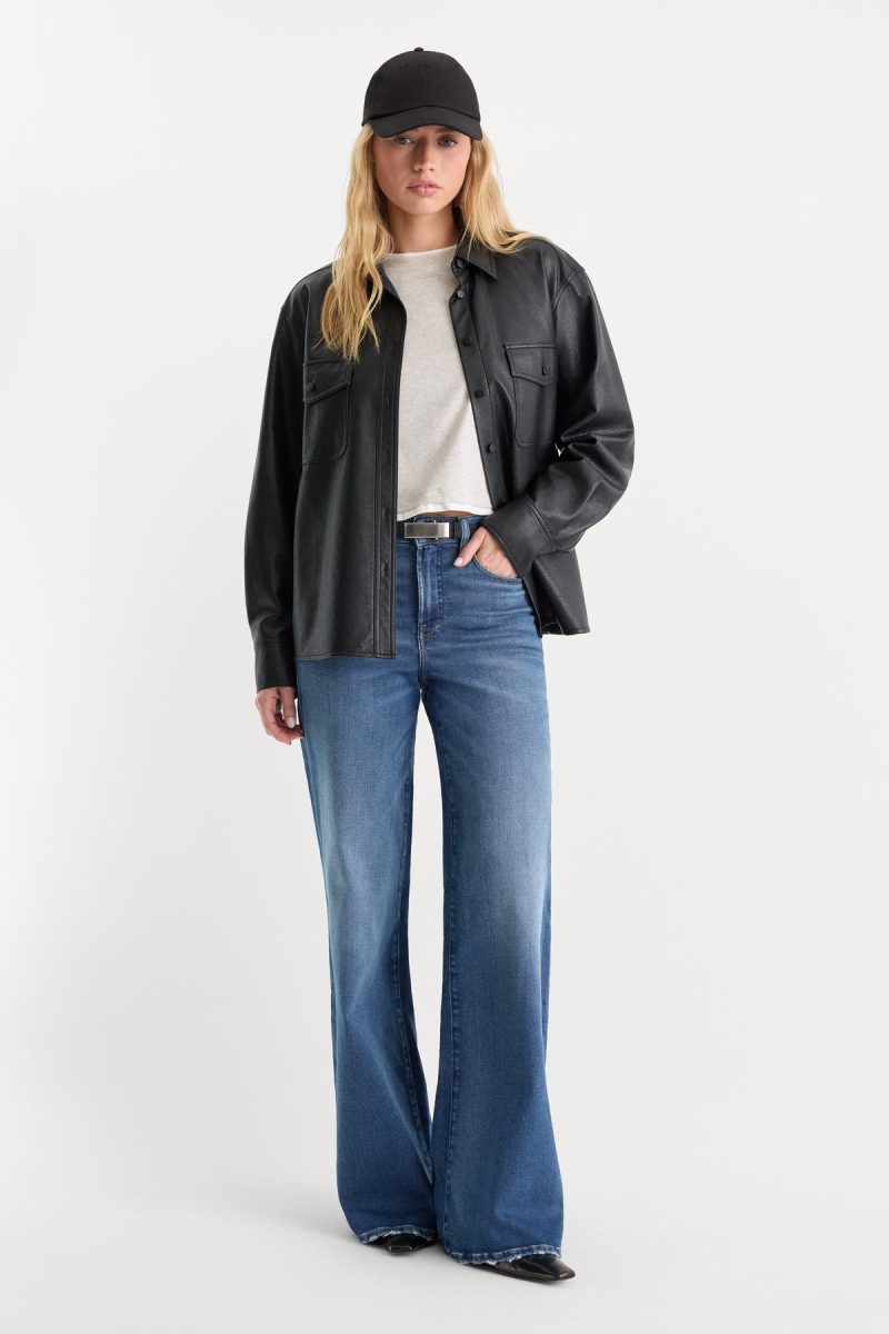 GOOD WAIST PALAZZO JEANS