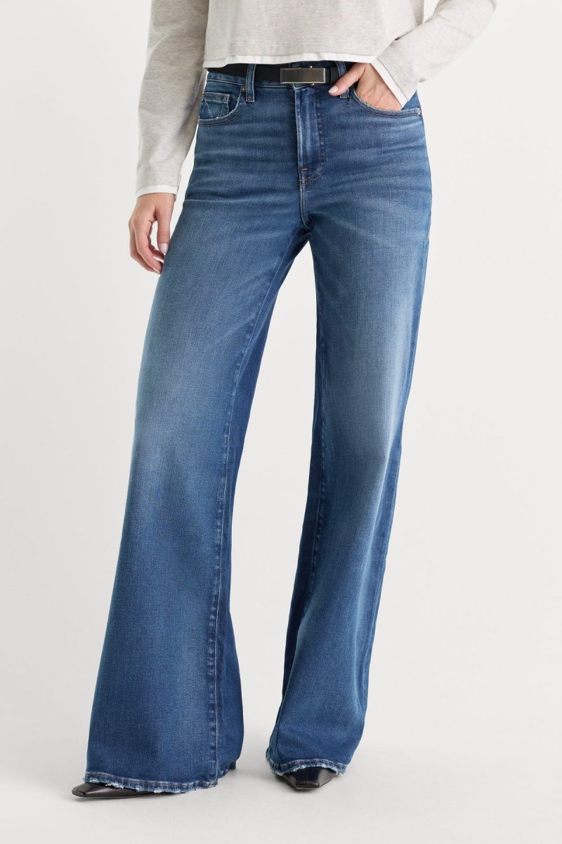 GOOD PETITE PALAZZO JEANS