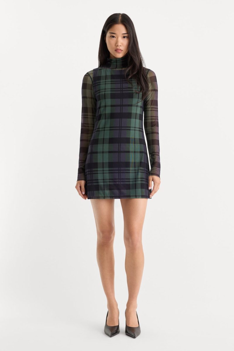 THE MESH MINI DRESS