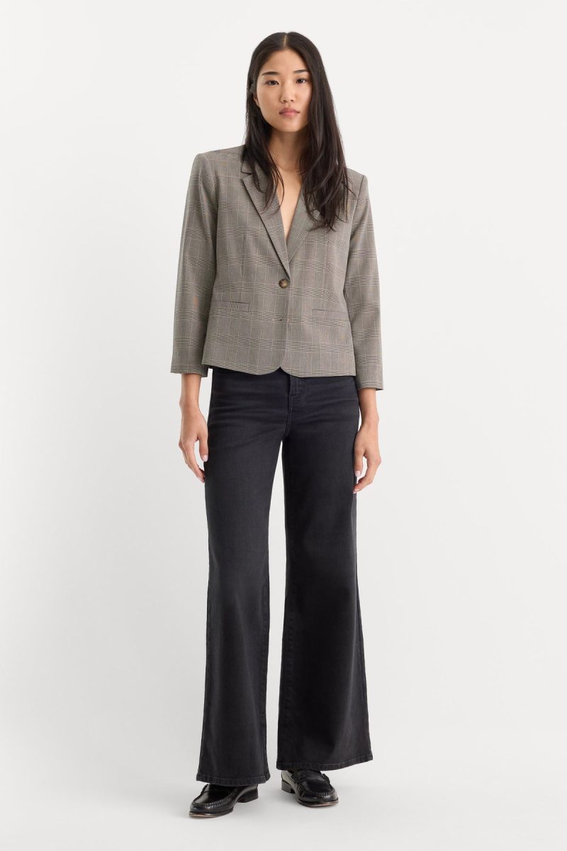 GOOD WAIST PALAZZO ANKLE JEANS