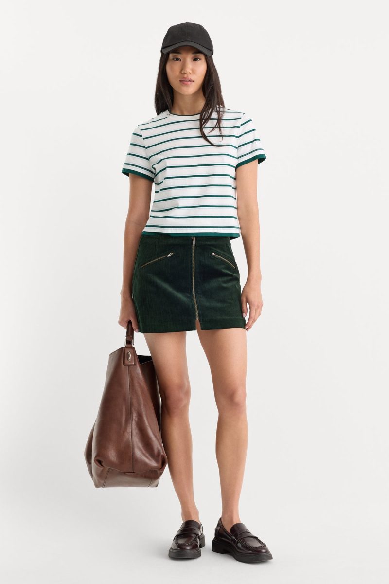 THE CORD MINI SKIRT