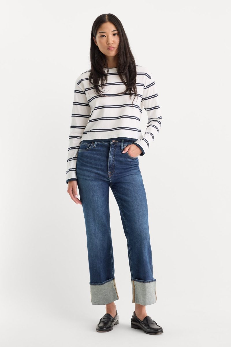 GOOD TRUE STRAIGHT JEANS