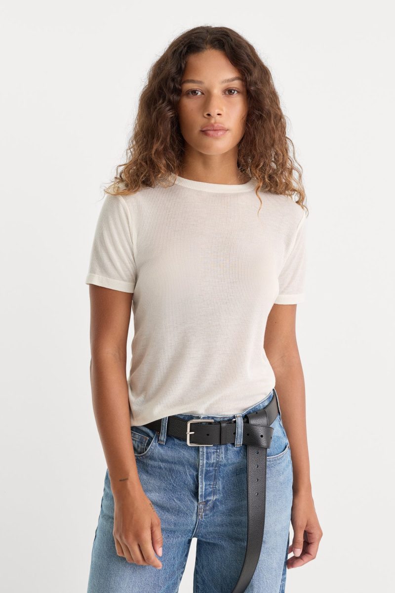 THE SHEER RIB TEE