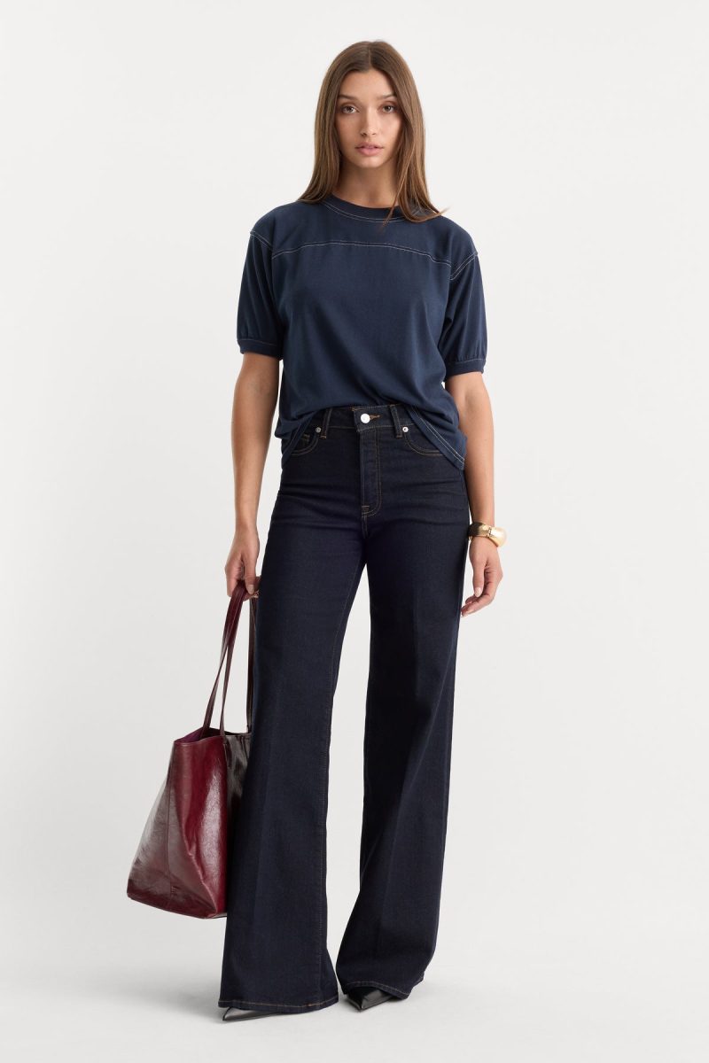 GOOD WAIST PALAZZO JEANS