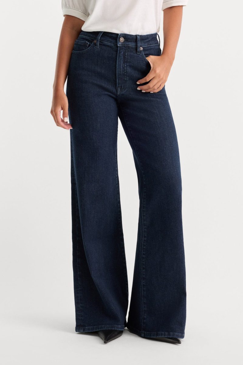 GOOD PETITE PALAZZO JEANS
